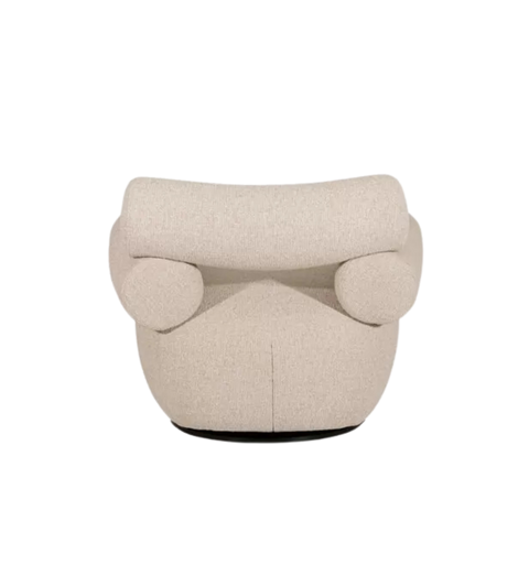 Mallow Lounge Chair Large | Boucle