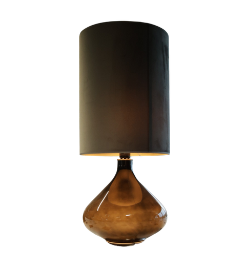 Flavia bordlampe Negra | Opera Velvet Antracite