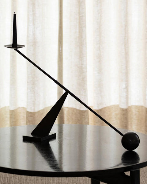 Interconnect Candle Holder | Steel