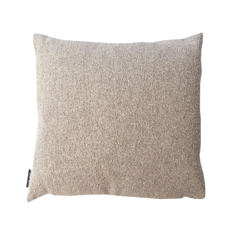 Kvadratisk Boucle pude - Beige