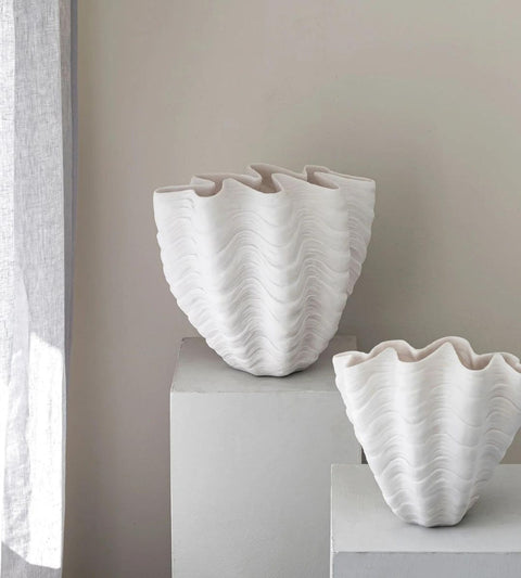 Interior shell vase | Large