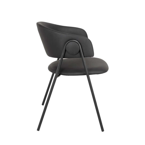 Line Spisebordsstol | Black