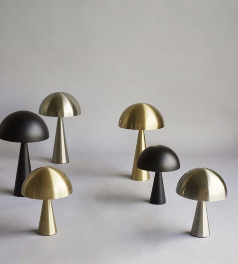 Mush Bordlampe | Mini - Nikkel