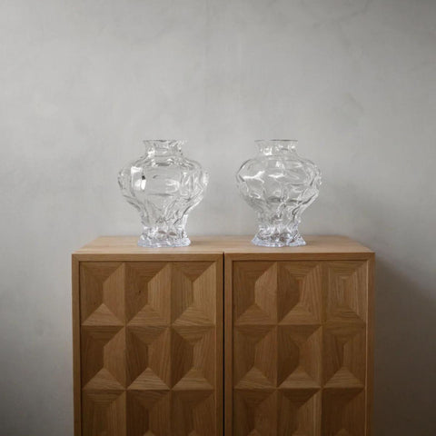 Ammonit Vase | Glas