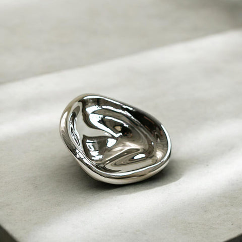 Ripple Knob | Silver