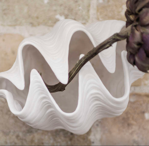 Interior shell vase | Large