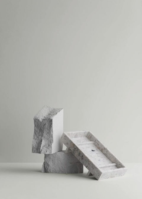 ABENTO tray | Marble