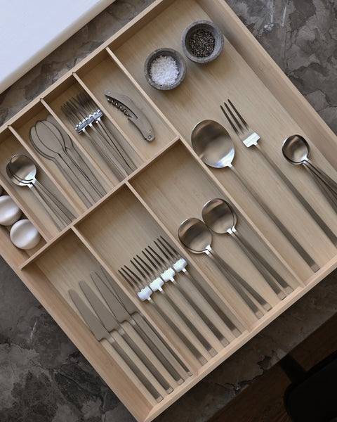 Kogei Cutlery - Brushed Steel (16 pcs)