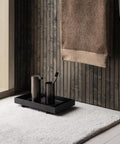 ABENTO tray | Black wood