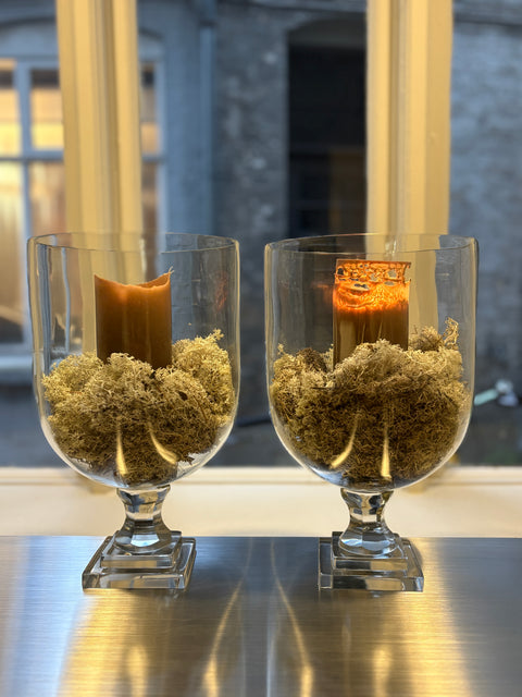 Crystal Vase | Low - Glas