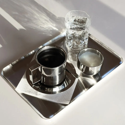 Stainless steel tray | Large