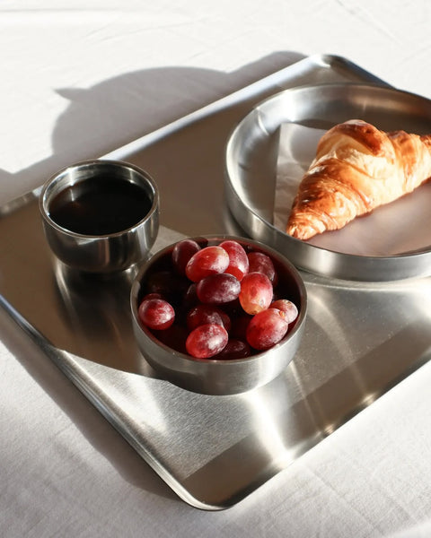 Stainless steel tray | Medium